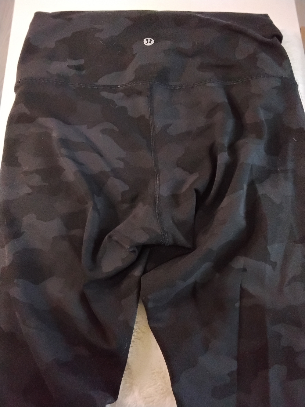 lululemon athletica Woman Black Camo High-Rise Leggings